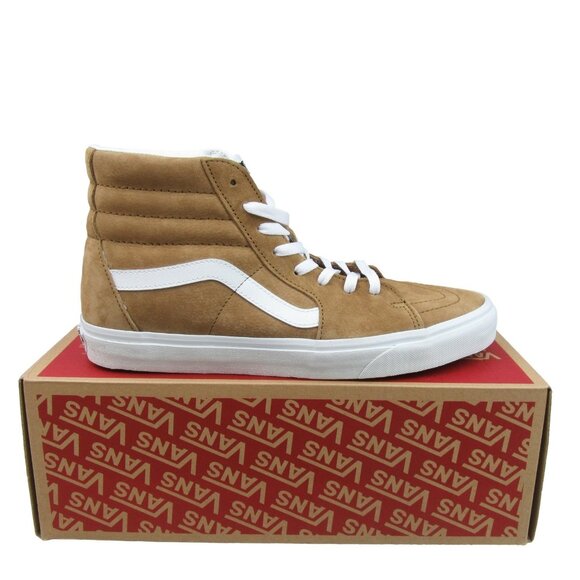 Vans Other - Vans Sk8-Hi Suede Sneakers Men's Size 11.5 Brown NEW